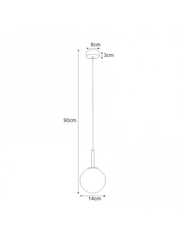 Lampa wisząca K-4885 FARO