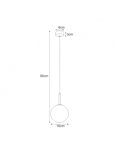 Lampa wisząca K-4886 FARO