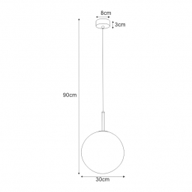 Lampa wisząca K-4887 FARO
