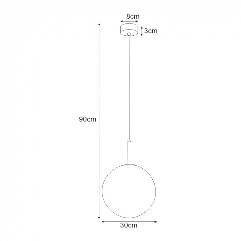 Lampa wisząca K-4887 FARO