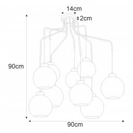 Lampa wisząca K-4876 HORIK