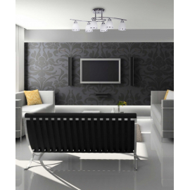 Lampa sufitowa K-JSL-8090/6 CHR SAMIRA