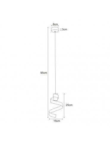 Lampa wisząca K-4540 POLETANO