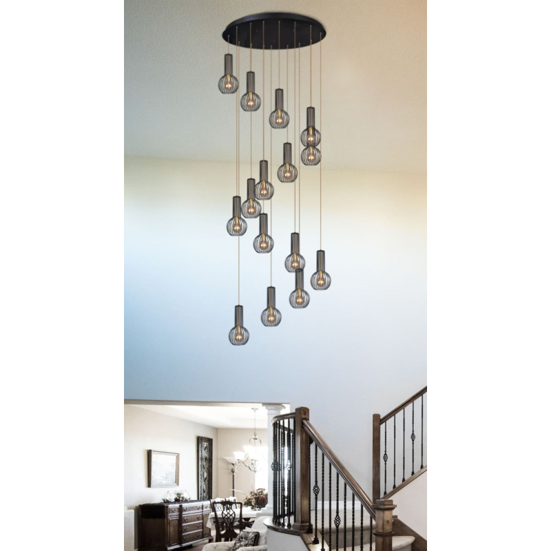 Lampa wisząca KP-15 ARVI BLACK