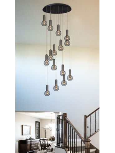 Lampa wisząca KP-15 ARVI BLACK
