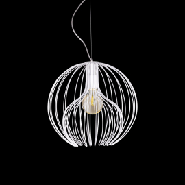 Lampa wisząca K-3405 BIAŁY TORI