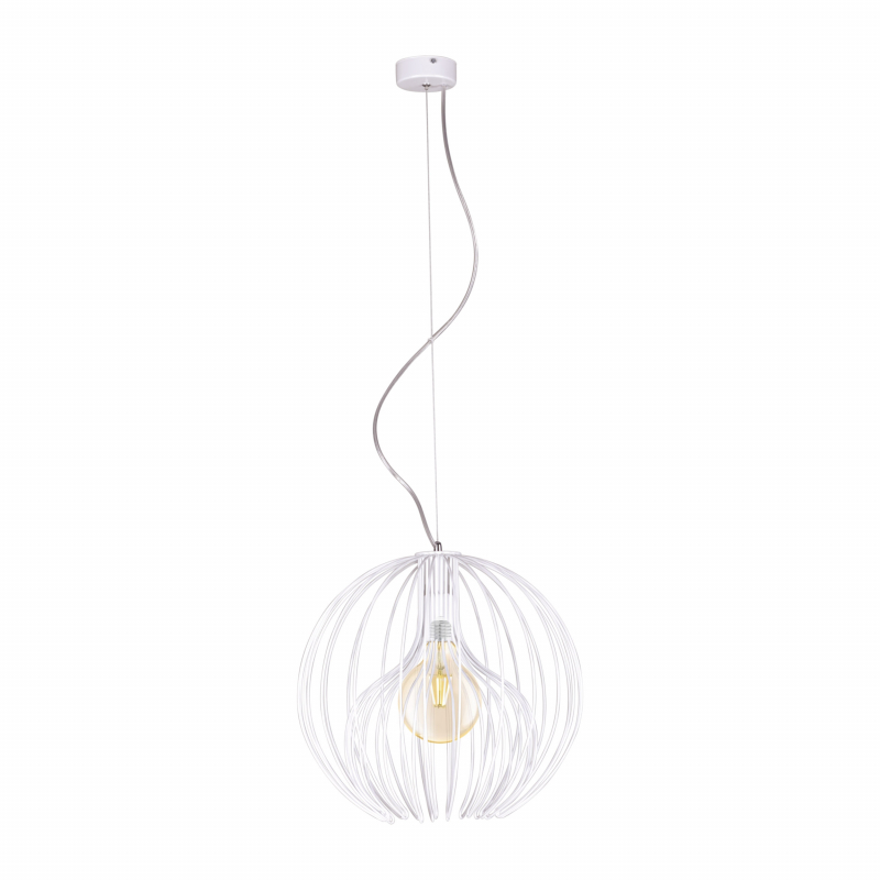Lampa wisząca K-3405 BIAŁY TORI