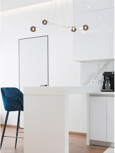 Lampa wisząca K-4390 SITYA WHITE