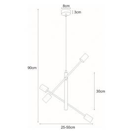 Lampa wisząca K-4750 CAMARA