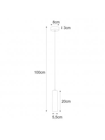 Lampa wisząca K-4435 DOPIK