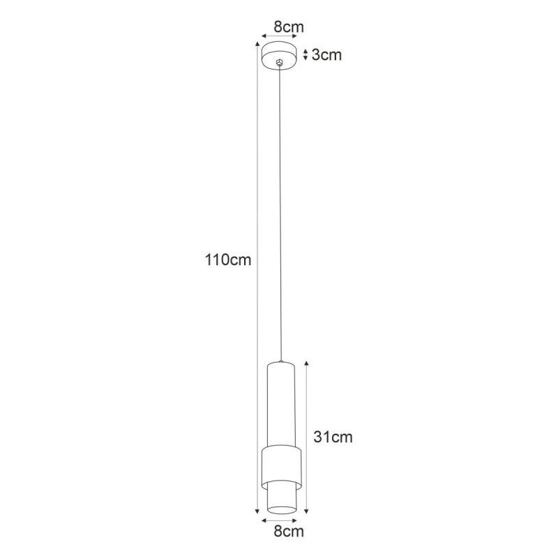 Lampa wisząca K-4544 ROTO