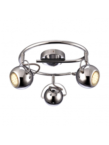 Lampa sufitowa K-8002/3G CHR SALVA CHROM