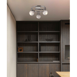 Lampa sufitowa K-8002/3G WH SALVA WHITE
