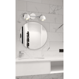 Kinkiet K-8002/2 WH SALVA WHITE