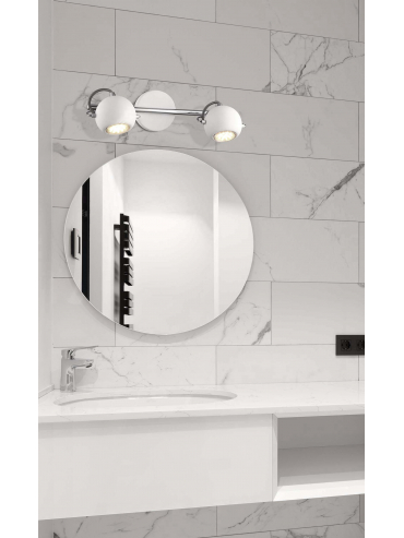 Kinkiet K-8002/2 WH SALVA WHITE