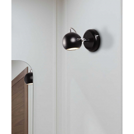 Kinkiet K-8002/1 BK SALVA BLACK