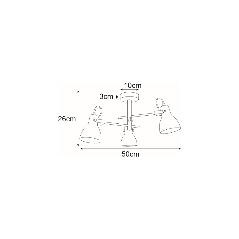 Lampa sufitowa K-8110 KANTI