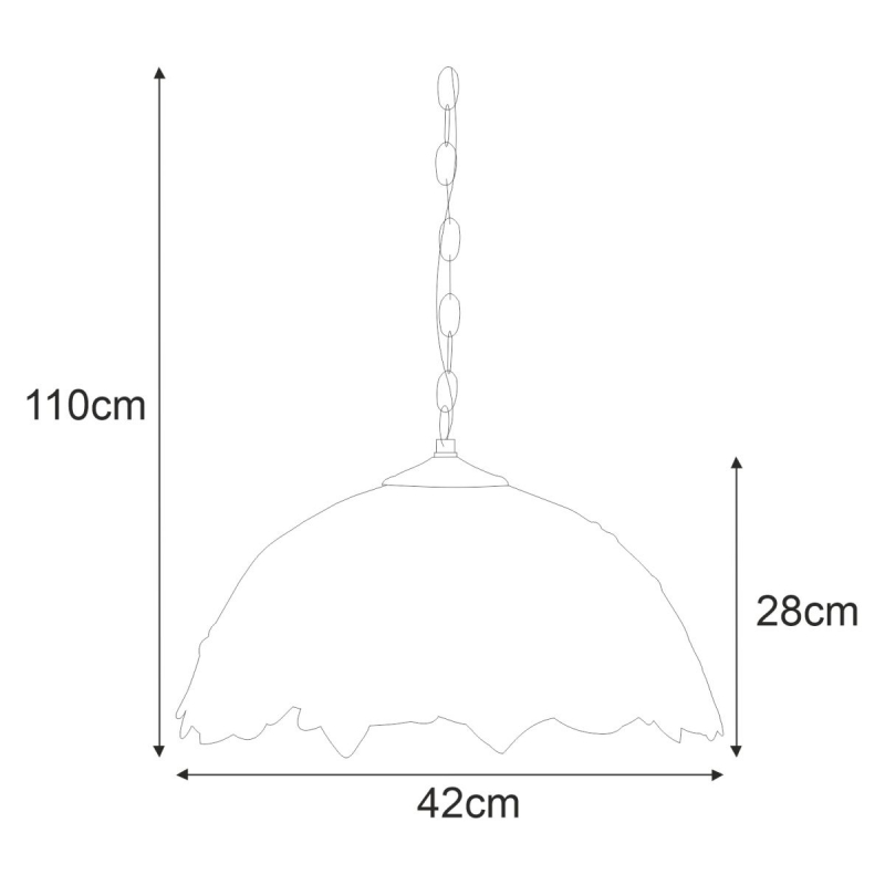 Lampa wisząca K-P161420 FARINA