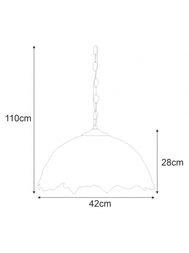 Lampa wisząca K-P161420 FARINA