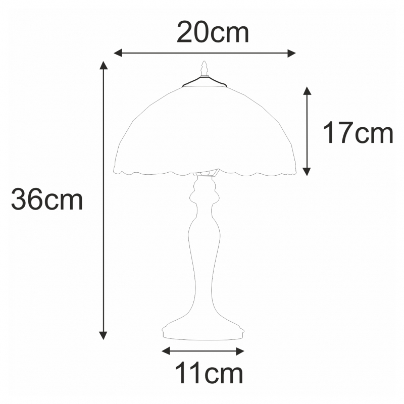 Lampka stołowa / nocna K-G082166 PAPI