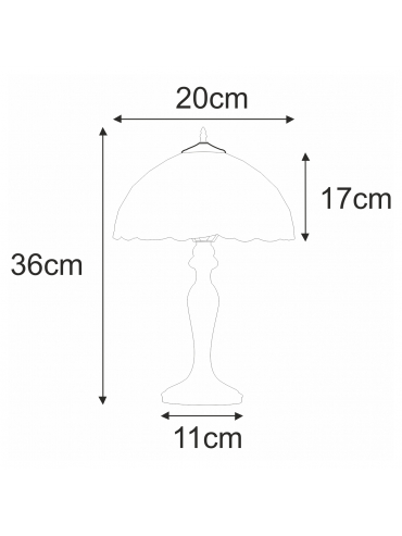 Lampka stołowa / nocna K-G082166 PAPI