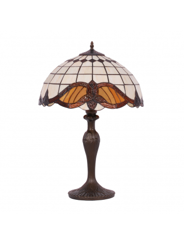 Lampka stołowa / nocna K-G161122 WITRAŻ