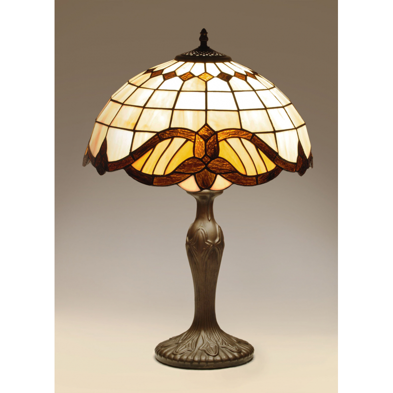 Lampka stołowa / nocna K-G161122 WITRAŻ