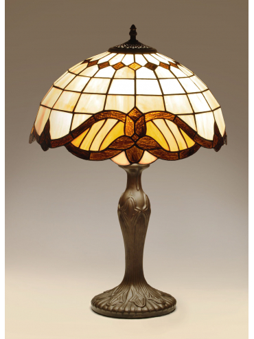 Lampka stołowa / nocna K-G161122 WITRAŻ