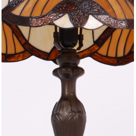 Lampka stołowa / nocna K-G161122 WITRAŻ