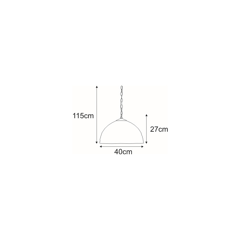 Lampa wisząca K-P162208 TIFANY