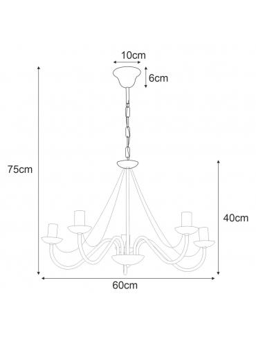 Lampa wisząca K-3996 BARTEZ II