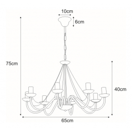 Lampa wisząca K-3997 BARTEZ II