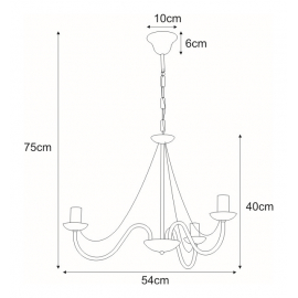 Lampa wisząca K-3995 BARTEZ II
