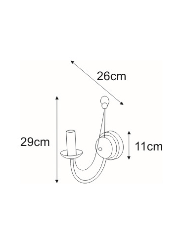Kinkiet K-3526 PERSEO