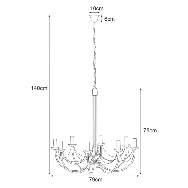 Lampa wisząca K-3521 PERSEO