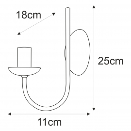 Kinkiet K-4972 HARIS