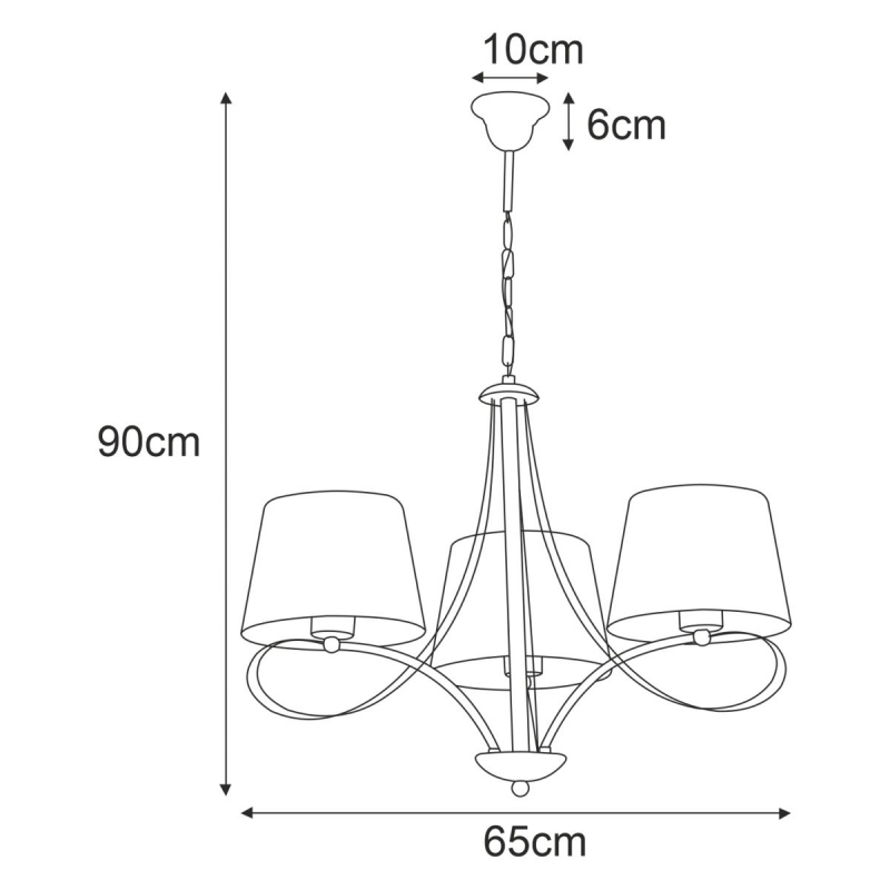 Lampa wisząca K-4080 SOFIA