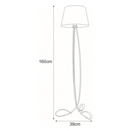 Lampa podłogowa K-4074 IRMA