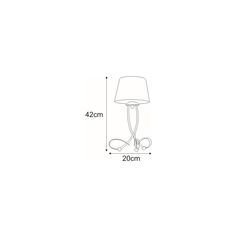 Lampka stołowa / nocna K-4073 IRMA