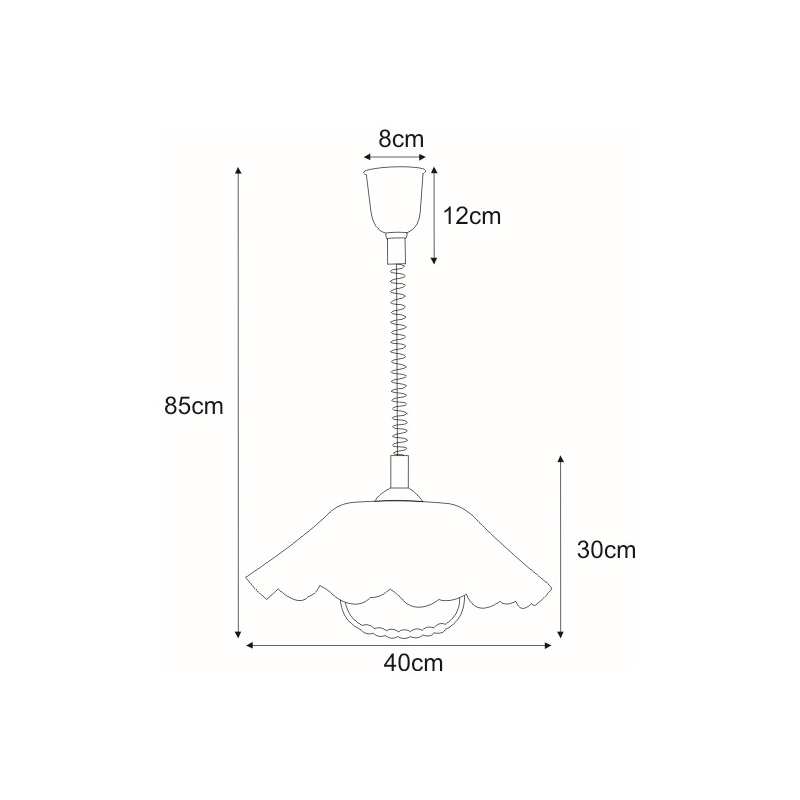Lampa wisząca K-3276 MARIONA