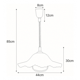 Lampa wisząca K-3264 LAMBADA