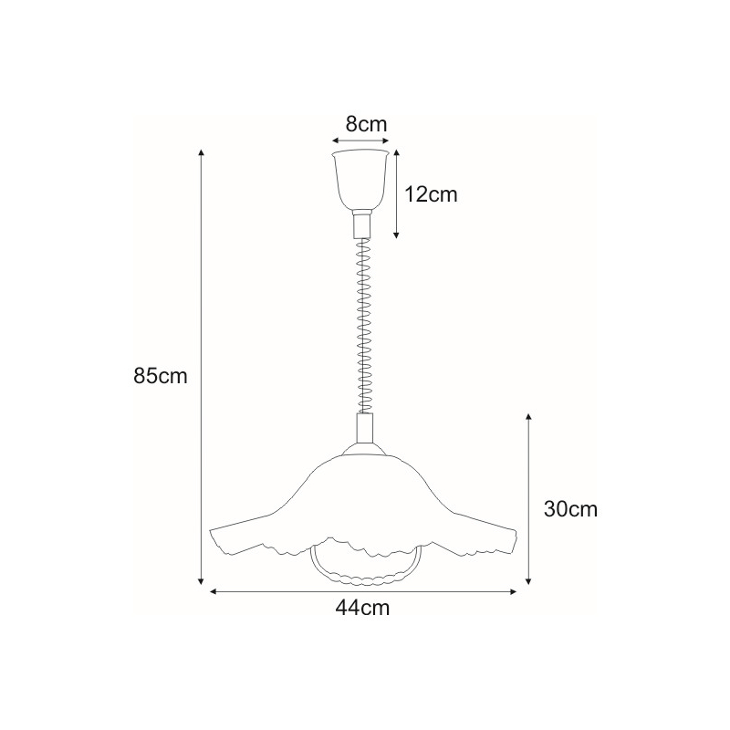 Lampa wisząca K-3264 LAMBADA