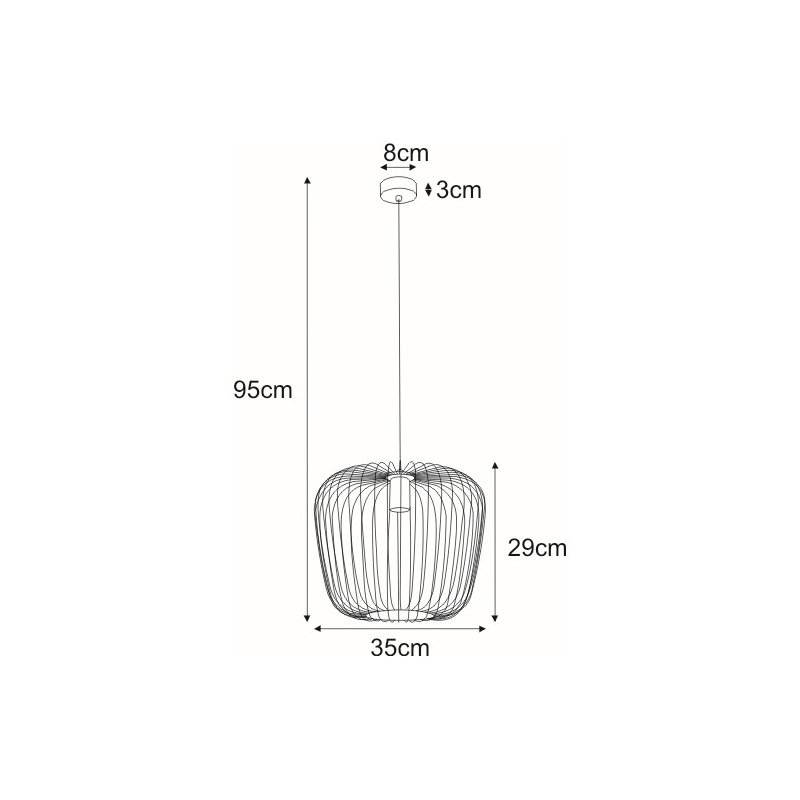 Lampa wisząca K-4100 EDEN