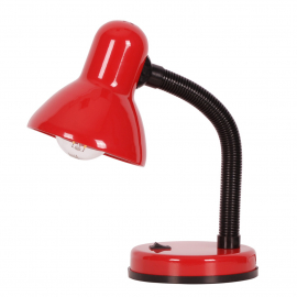 Lampka biurkowa K-MT-203 CZERWONY CARIBA