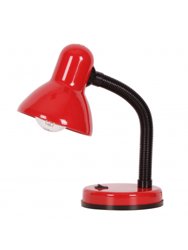 Lampka biurkowa K-MT-203 CZERWONY CARIBA