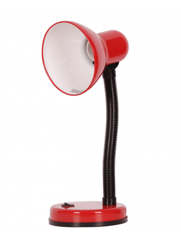 Lampka biurkowa K-MT-203 CZERWONY CARIBA