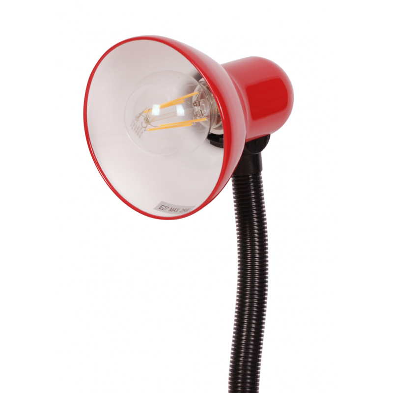 Lampka biurkowa K-MT-203 CZERWONY CARIBA