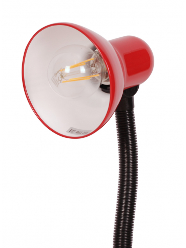 Lampka biurkowa K-MT-203 CZERWONY CARIBA