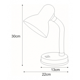 Lampka biurkowa K-MT-203 POMARAŃCZOWY CARIBA