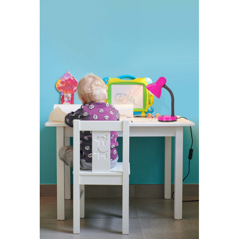 Lampka biurkowa K-MT-203 RÓŻOWY CARIBA
